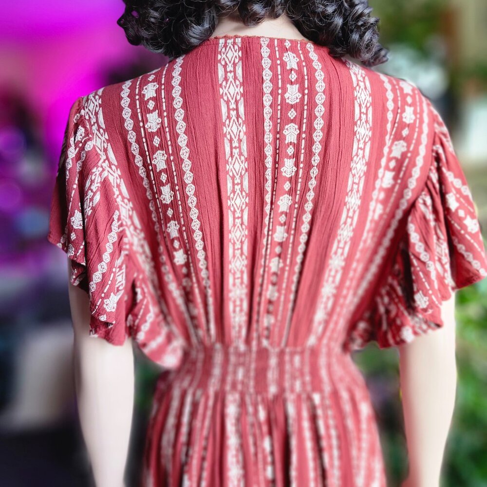 Angie Floral Mini Dress - Picture 9 of 14